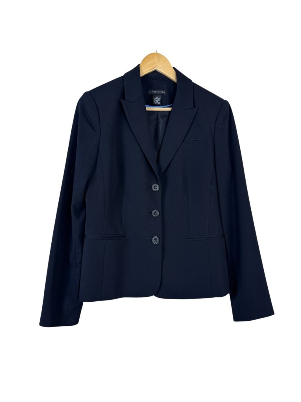 Madison Studio Black Career Blazer Size 6 Closet Staple Minimalist Business
